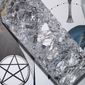 Elegant Crystal Wall Decor Accent